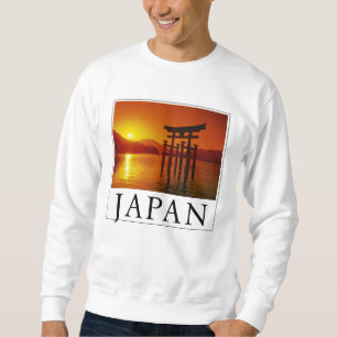 O-Torii-poort, Itsukushima-schrijn Miyajima, Jap Trui