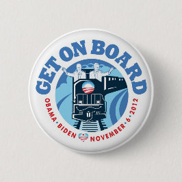 O-trein 2012 Pin Ronde Button 5,7 Cm