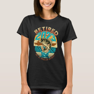 O Vis Ally Gepensioneerd 2023 Sarcastisch Vissen P T-shirt