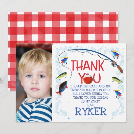 O-vis-bondgenoot een verjaardag bedankkaart kaart (Voorkant / Achterkant)