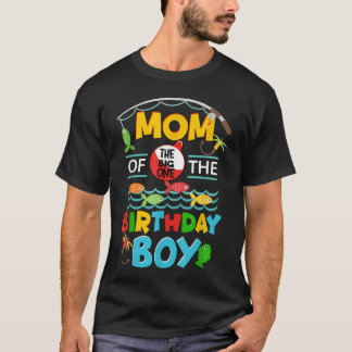 O Vis slechts één dag dat de mam van de Birthda ui T-shirt