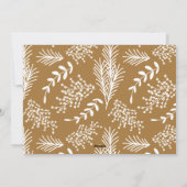 O wat een pret foto kaart geweldige witte script (Achterkant)