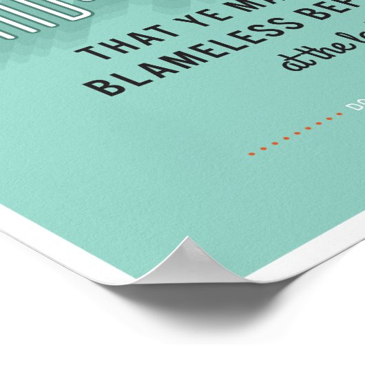 O Ye Cette Embarque. Impression LDS sur papier d'a (Coin)