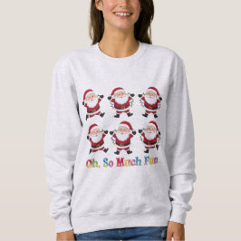 O zo leuk Kerstman Design Feestelijke & vrolijke d Trui