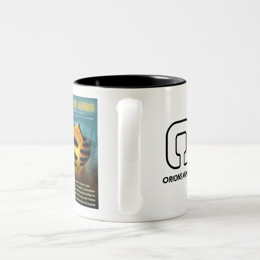 OA basic Logo and graphic mug (Poignée)