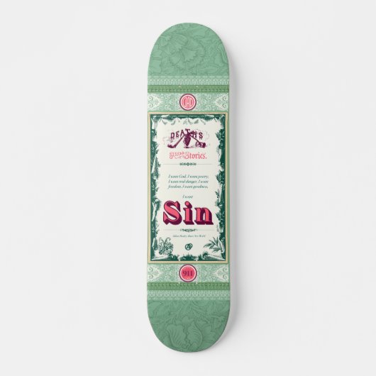 OAD's SIN Skateboard (Voorkant)