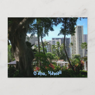 O'ahu, briefkaart Hawaii