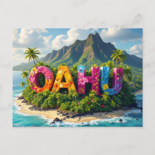 Oahu dromen briefkaart