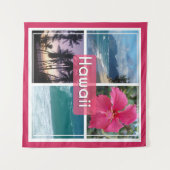 Oahu, Hawaï Zeegezicht Wandkleed (Voorkant (horizontaal))