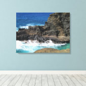 OAHU HAWAII #4 DOEK CANVAS AFDRUK (Insitu (Houten vloer))