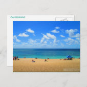 OAHU, HAWAII#7 CARTE POSTALE (Devant / Derrière)