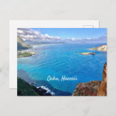 Oahu, Hawaii Briefkaart (Voorkant / Achterkant)