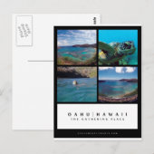 Oahu Hawaii Hanauma Bay Post Kaart (Voorkant / Achterkant)