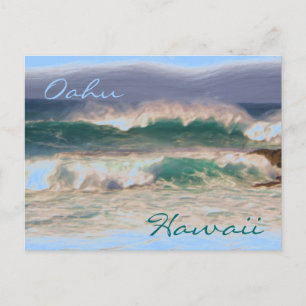Oahu Hawaii North Shore briefkaart