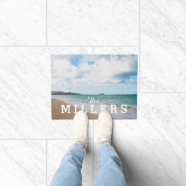 Oahu Hawaii Ocean Waves & Beach Deurmat