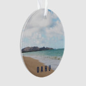 Oahu Hawaii Tropical Beach 2 Photo & Texte (devant)