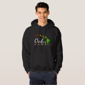 OAHU Hawaii (vervormd ontwerp) Hoodie (Voorkant volledig)