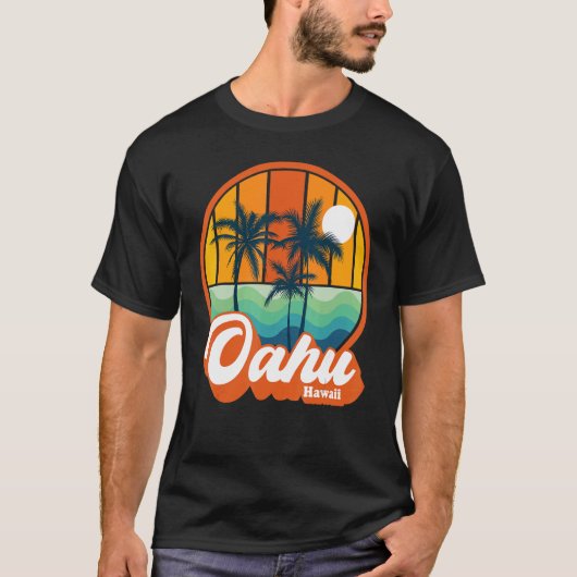  Oahu Hawaii - Zomentreizen T-shirt (Voorkant)