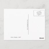 Oahu Island, Hawaii,  kaart 1887 (Achterkant)