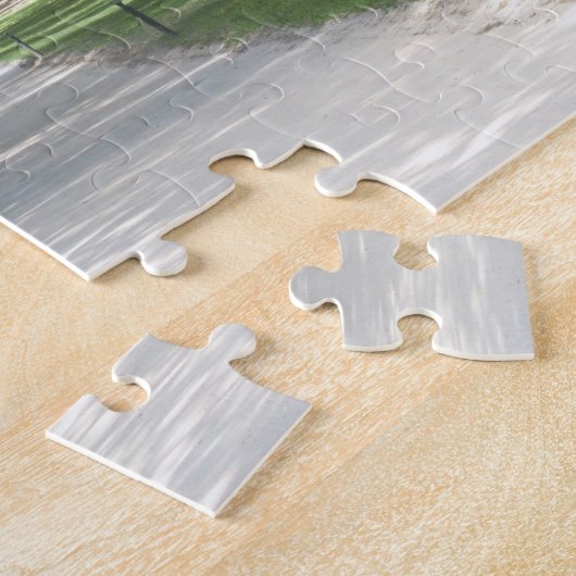 Oak Alley in Boone Hall, Charleston SC Puzzle Legpuzzel (Zijkant)