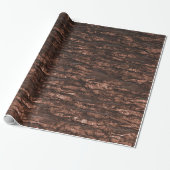 Oak Bark Camo Cadeaupapier (Uitgerold)
