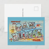Oak Bluffs Martha's Vineyard  Briefkaart (Voorkant / Achterkant)
