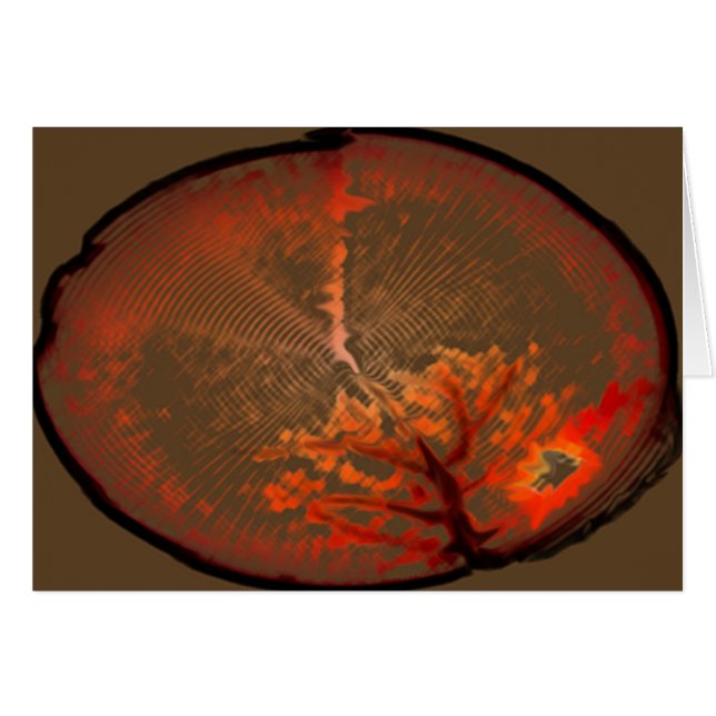 Oak-boom bij zonsopgang (Voorkant Horizontaal)