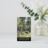 Oak Forest | Landschapsolie Visitekaartje (Staand voorkant)