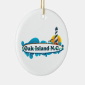Oak Island Keramisch Ornament (Rechts)