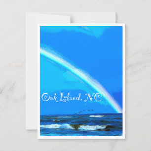 OAK ISLAND, NC Ansichtkaarten Briefkaart