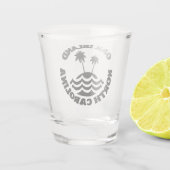 Oak Island, North Carolina Shot Glas (Achterkant)