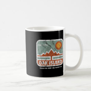 Oak Island Treasure Hunt Supply 1795 Kaart M Koffiemok