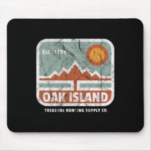 Oak Island Treasure Hunt Supply  1795 Kaart M Muismat