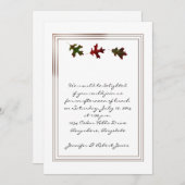 Oak Leaf Parade Party - Uitnodiging (Voorkant / Achterkant)