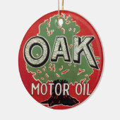 Oak Motorolie Keramisch Ornament (Links)