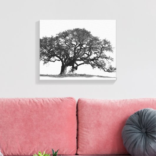 OAK TREE CANVAS AFDRUK (Insitu (Woonkamer))