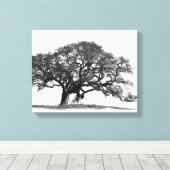 OAK TREE CANVAS AFDRUK (Insitu (Houten vloer))