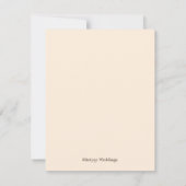 Oak Tree Heart Save the Date Weddencard (Achterkant)