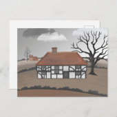 Oak Tree Manor Postcard Briefkaart (Voorkant / Achterkant)