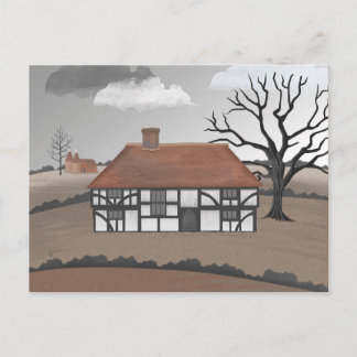 Oak Tree Manor Postcard Briefkaart