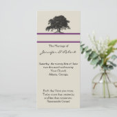 Oak Tree Plantation in het Paarse huwelijksprogram Programma (Staand voorkant)