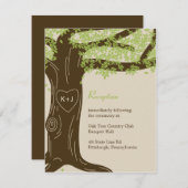 Oak Tree Weddenschapskaart Informatiekaartje (Voorkant / Achterkant)