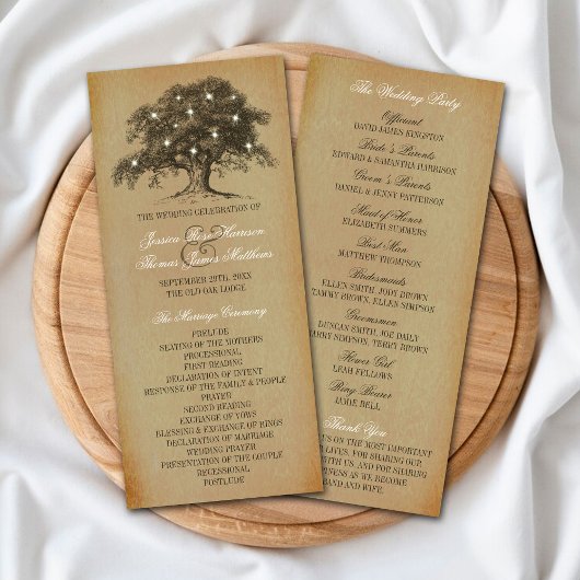  Oak Tree Wedding Collectie - Programma