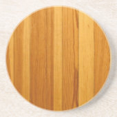 Oak Wood Beverage Coaster Zandsteen Onderzetter (Voorkant)