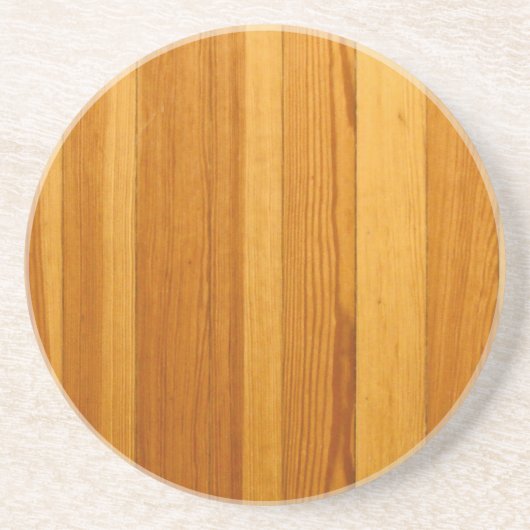 Oak Wood Beverage Coaster Zandsteen Onderzetter (Voorkant)