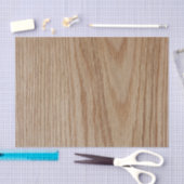 Oak Wood Grain Kijk uit Tissuepapier (Craft)