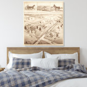 Oakdale Ranch Canvas Afdruk (Insitu (Slaapkamer))