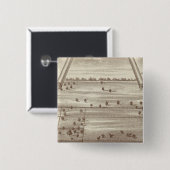 Oakdale Ranch Vierkante Button 5,1 Cm (Voorkant /achterkant)