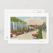 Oakes Garden Theater Lower Terrace Briefkaart (Voorkant / Achterkant)