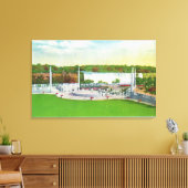 Oakes Garden Theater Uitzicht van Amerikaanse Herf Canvas Afdruk (Insitu (Woonkamer))